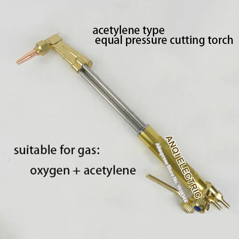 WESTCREEK 49cm acetilene uguale pressione torcia da taglio a Gas ad alta potenza pistola da taglio liquefatto a Gas propano con ugello da taglio 1 pz