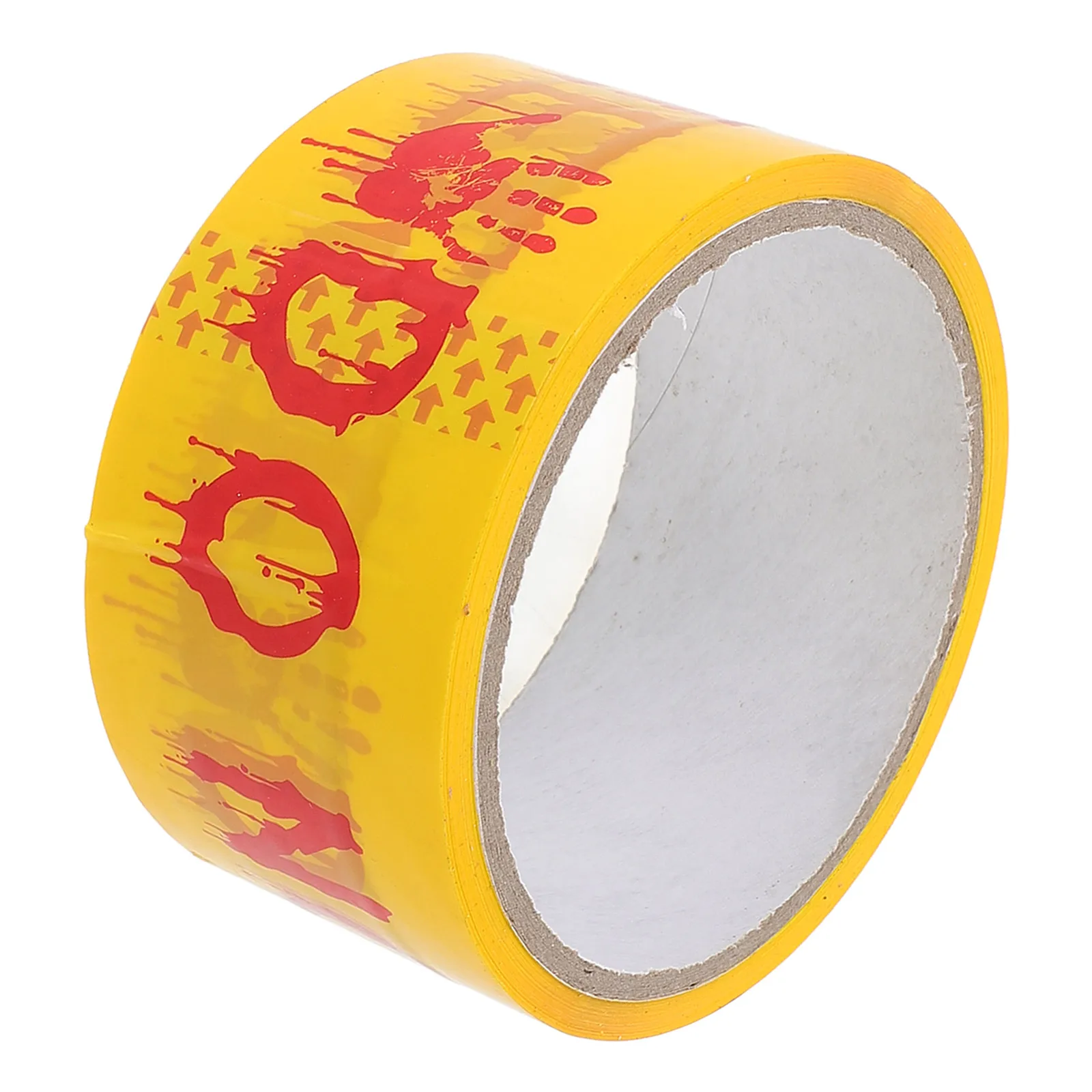 Reflective Warning Halloween Decorations Caution Yellow Pvc Construction