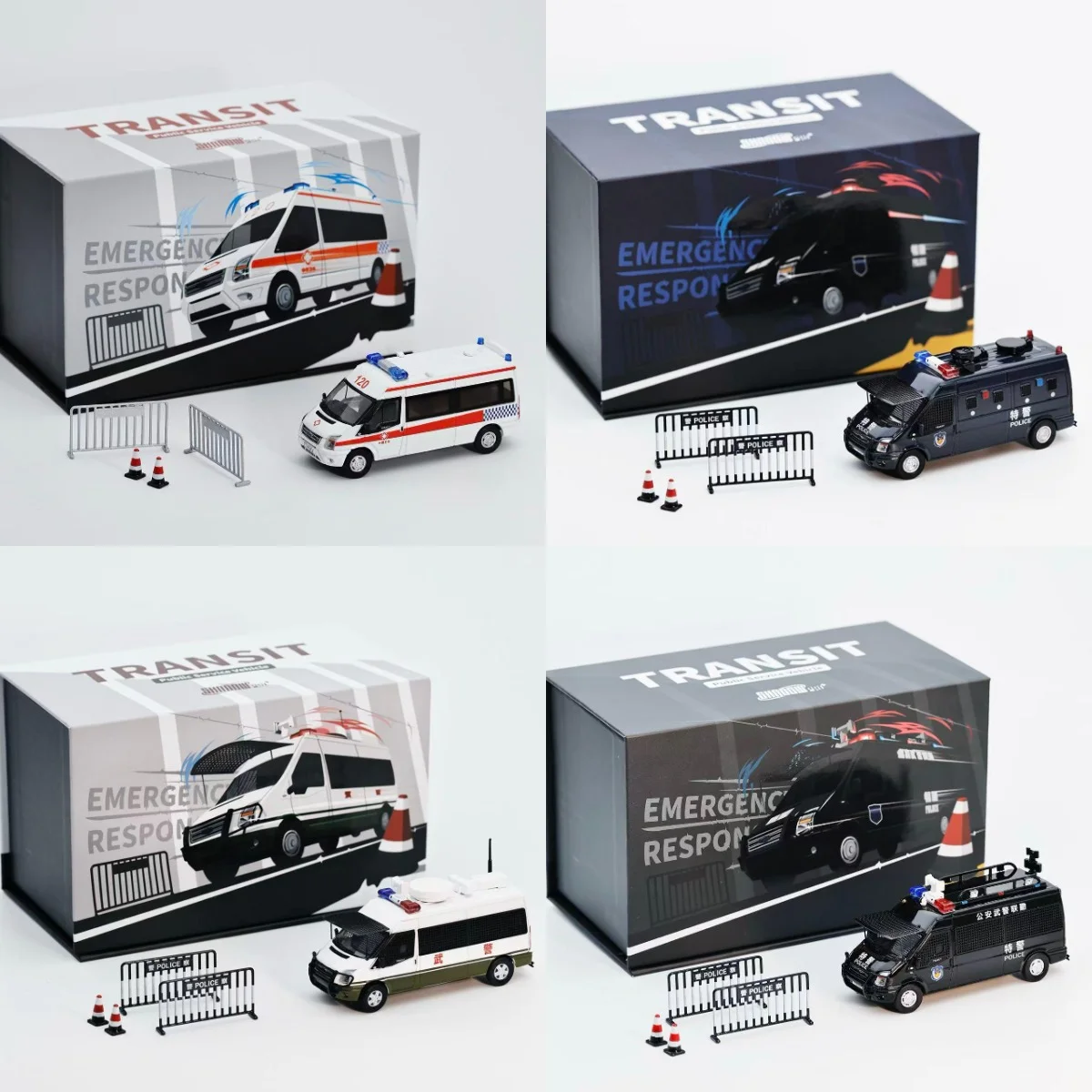 Diecast GCD Shadow Pro 1:64 Scale Police Car Alloy Car Model