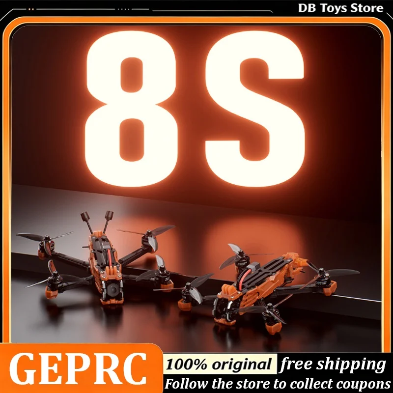 GEPRC Vapor X D O4 Pro 8S FPV Drone 5 Inch Quadcopter Brushless Outdoor Racing Drone O4 Camera Hobby Model Christmas Gifts