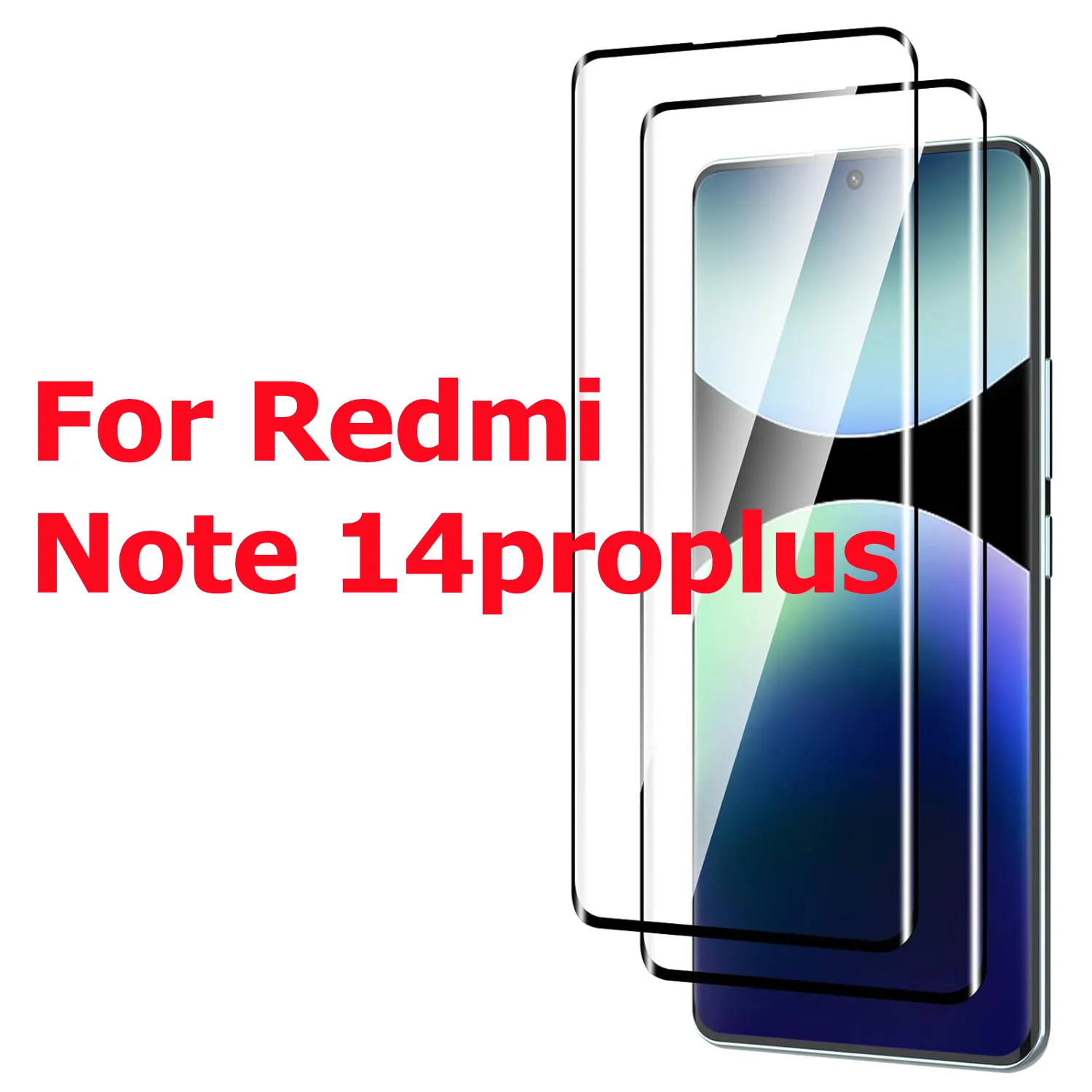 

Full Cover Screen Protector Protective Film For Redmi Note 14proplus Curved Tempered Glass