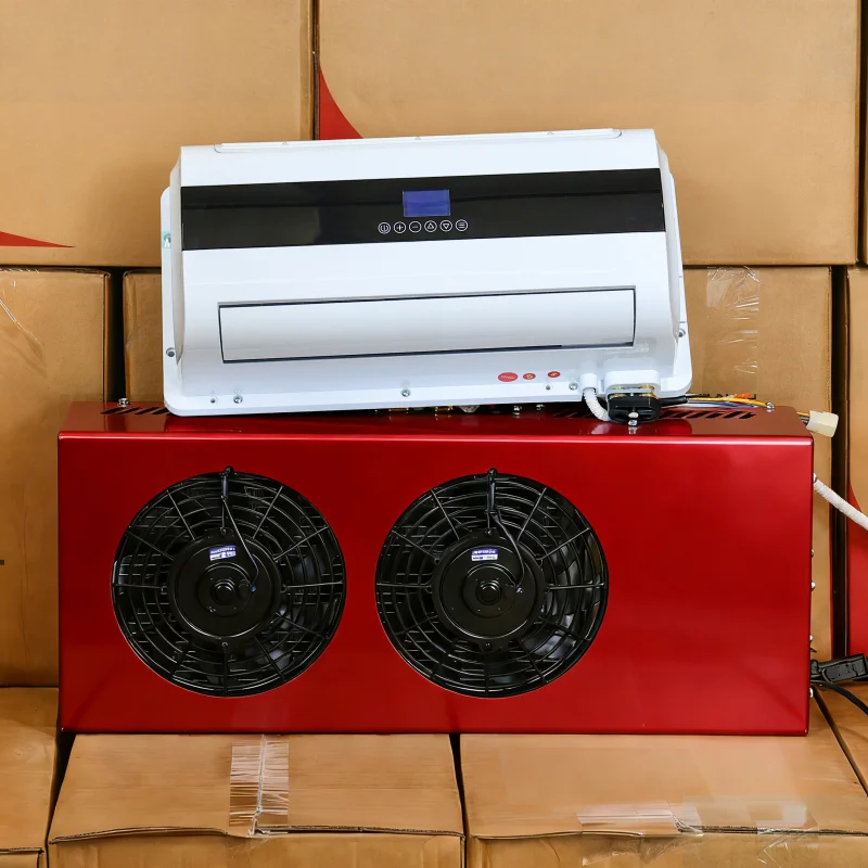 

Wholesale 12V 24V Auto RV Tractor Cab Truck Air Conditioner New R134a Parking Cooler for Cab Trucks and Tractors