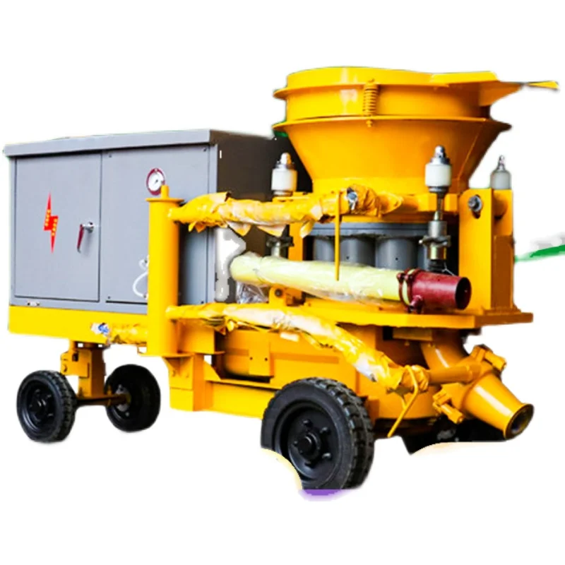 

Shooting machine, cement mortar spraying machine, concrete dry mine pneumatic explosion-proof wet dry spraying