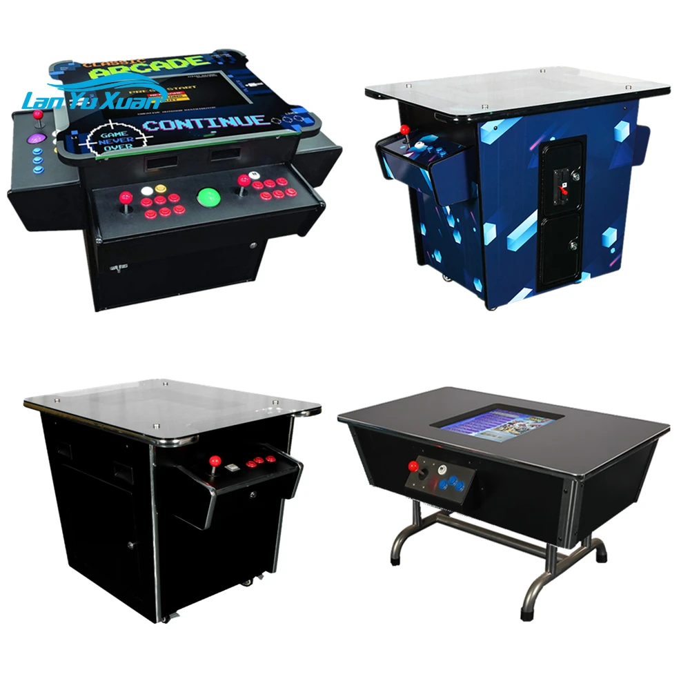 hot sale 3 sides 21.5 inch cocktail table arcade machine video machines for sale