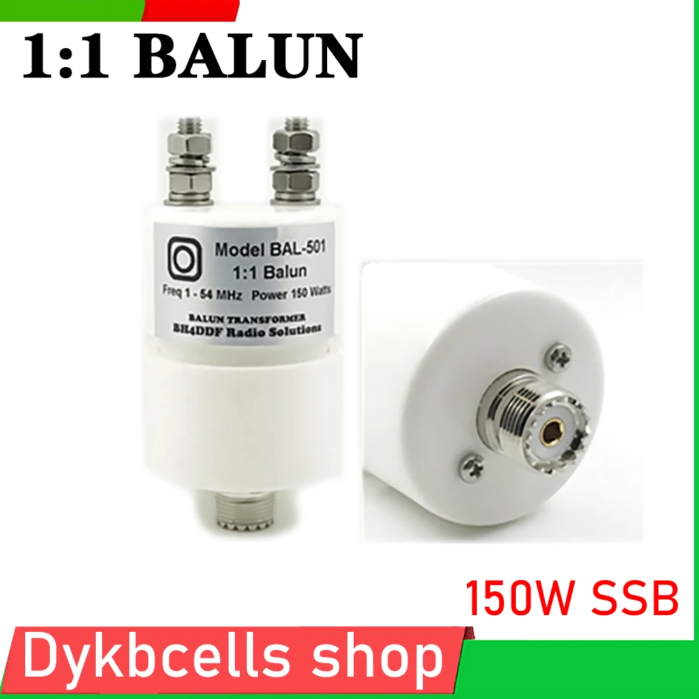 Ssb Pep 250w 1:1 Balun Poder de Suporte para Balun Antenna Balun Ham Rádio e Receptor Qrp de Ondas Curtas 150w