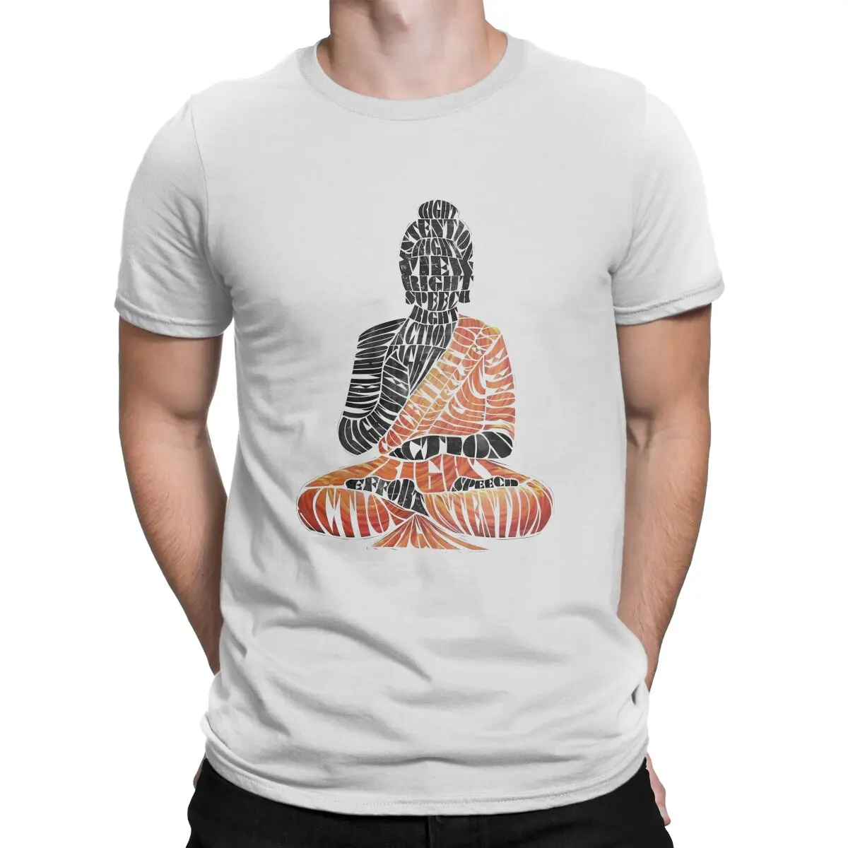 Eightfold Special TShirt Buddha  Oriental Mysterious Culture Top Quality Hip Hop Gift Idea  T Shirt Stuff Ofertas