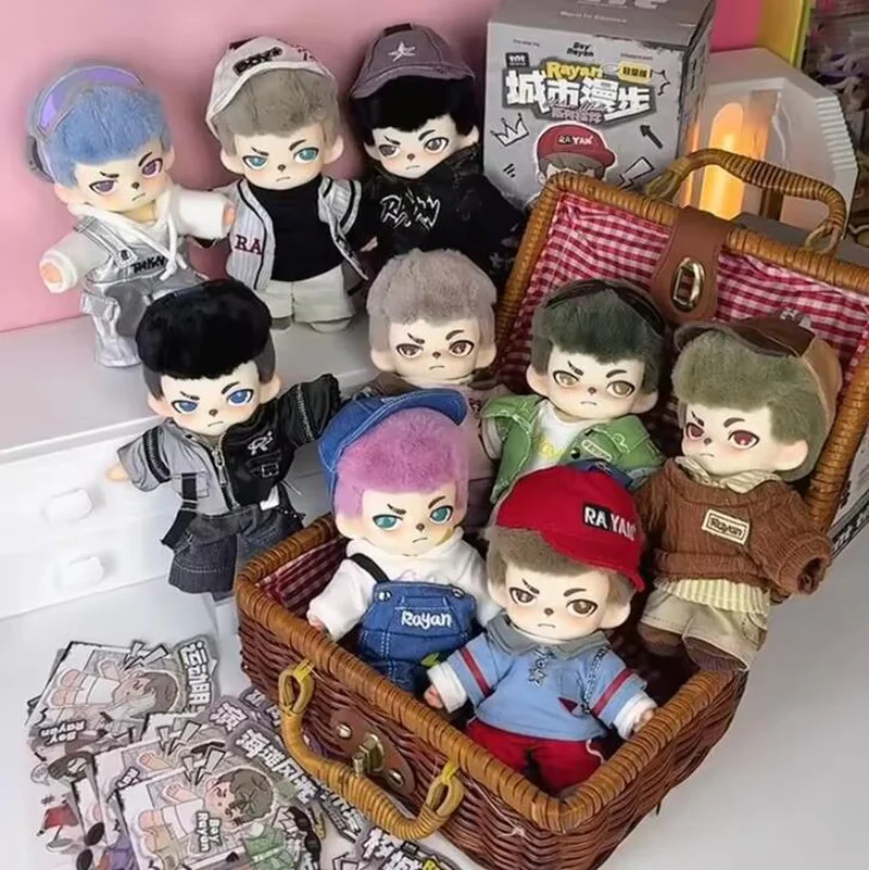 Tnt Oristaco Rayan City Stroll Vinyl Plush Pendant Blind Box Collectible Trendy Figure Doll Home Decor Gift For Women