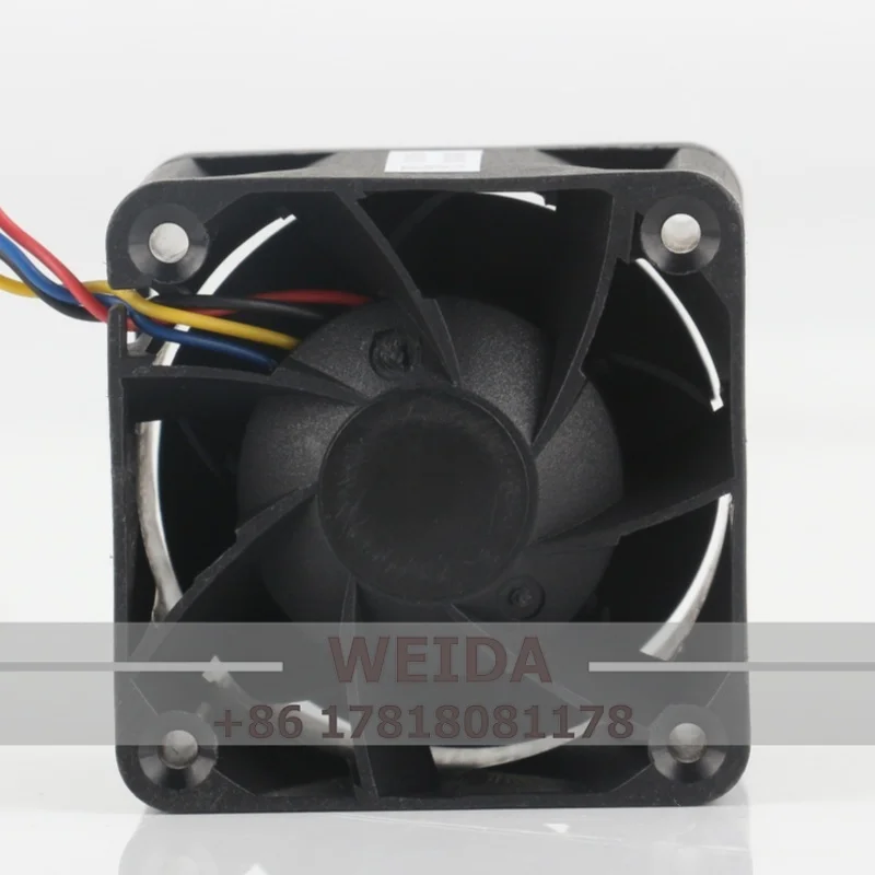 Kipas Casing AVC 4028 DC12V 1,00A DBTB0428B2G/DBTB0428B2F Bantalan Bola Ganda Empat Kawat Kipas Pendingin Server Volume Udara Ultra Besar