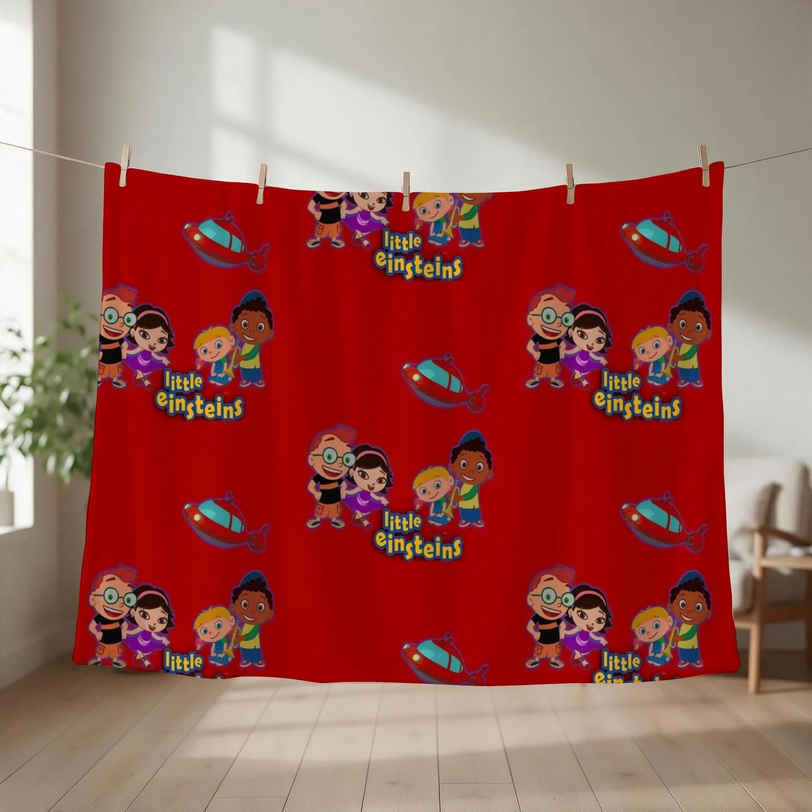 little einsteins appreciation Throw Blanket