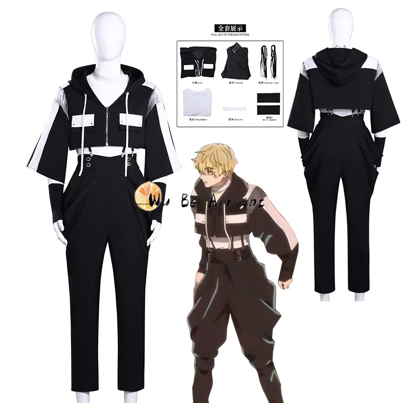

Tamon's B-Side Natsuki Ishibashi Anime Cosplay Costume F/ACE Stage Outfit Jacket Uniform For Women Men Festival Halloween Party