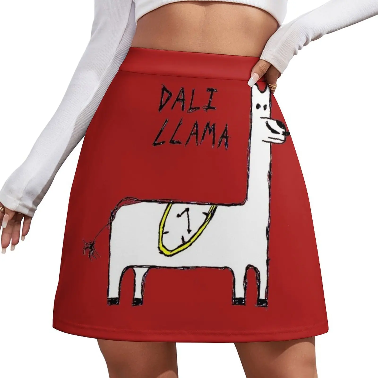 

Dali Llama Mini Skirt short skirts for women korean summer clothes japanese fashion Female dress