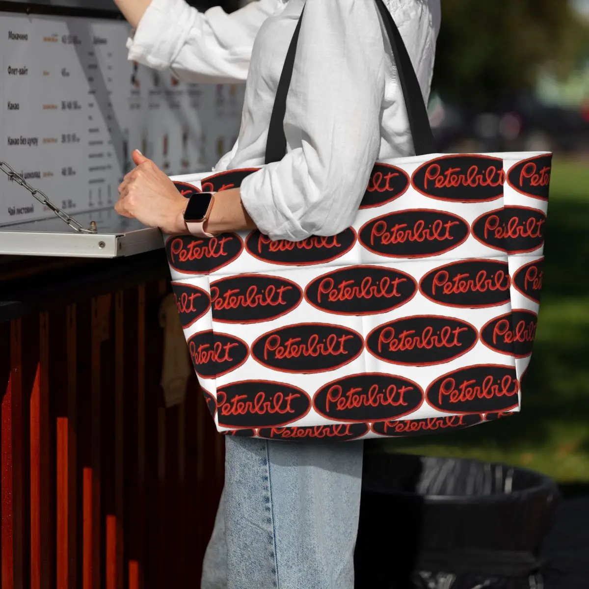 Peterbilt Class Pays 1939 Beach Tote Bag Sport Gym Yoga Duffle Large Tote Bag Women Travel Bag Fitness bag