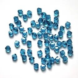 StreBelle AAA Multi Colors 100pcs 3mm Austria Crystal Bicone Bead Charm Glass Loose Spacer Beads for DIY Jewelry Making
