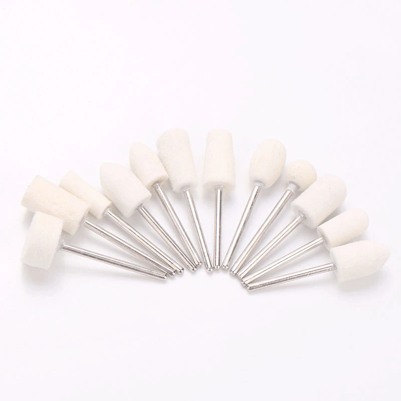 Zestaw frezów do manicure maszyna kwarcowa peeling kamień diament wełna wiertło do paznokci rotacyjny młyn do pedicure zestaw