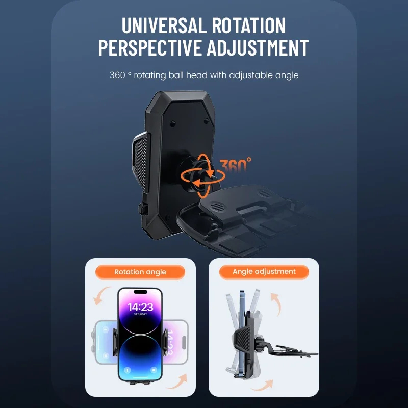 Nieuwe auto mobiele telefoon houder Grensoverschrijdende e-commerce pers CD Slot Port Automatisch slot Mobiele telefoon houder Autonavigatie houder