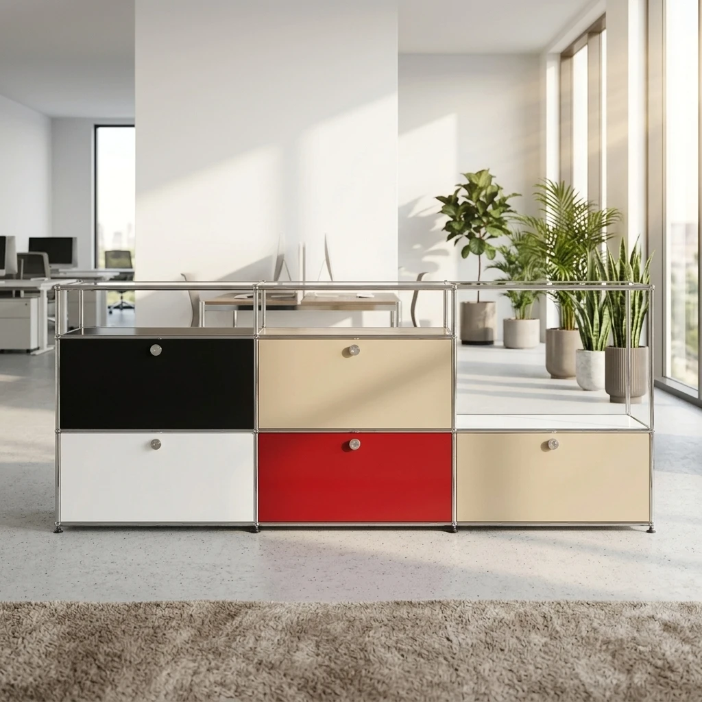 Heavy Elegant Bauhaus Cupboard Chest Customizable Bedroom Frame Quality Supplier Filing Retro Contemporary Nordic