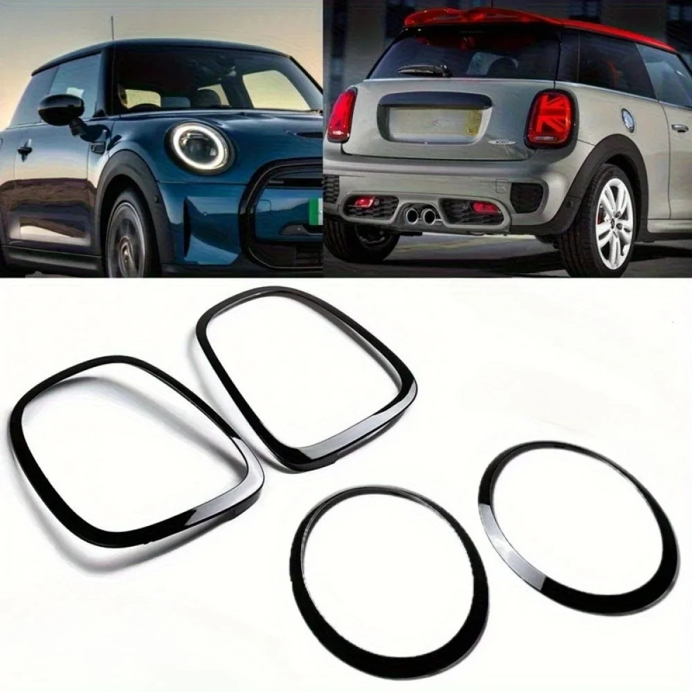 

4 шт. накладки на фары и задние фонари для Mini R56 R57 R58 R59 Cooper S и JCW 2007-2015