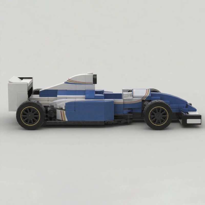 206pcs MOC F1 Williamser FW16 City Champions Super Car Building Blocks Christmas Gift DIY Craft Project Perfect for Creative