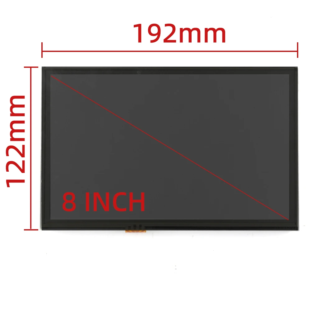 LQ080Y5DZ30 LQ080Y5DZ03 8 inch LCD Touch Screen For Ford F150 250 Escape S Max SYNC Edge Focus C-Max Fusion Explorer Car Radio