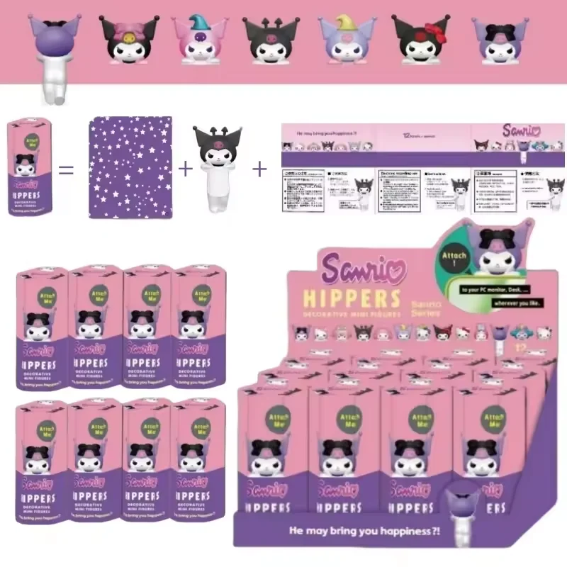 

Фигурка с слепой коробкой Sonny Angel, серия Kuromi, мини-персонаж аниме, декоративная кукла, игрушка, Рождественский подарок, игрушка на день рождения по индивидуальному заказу