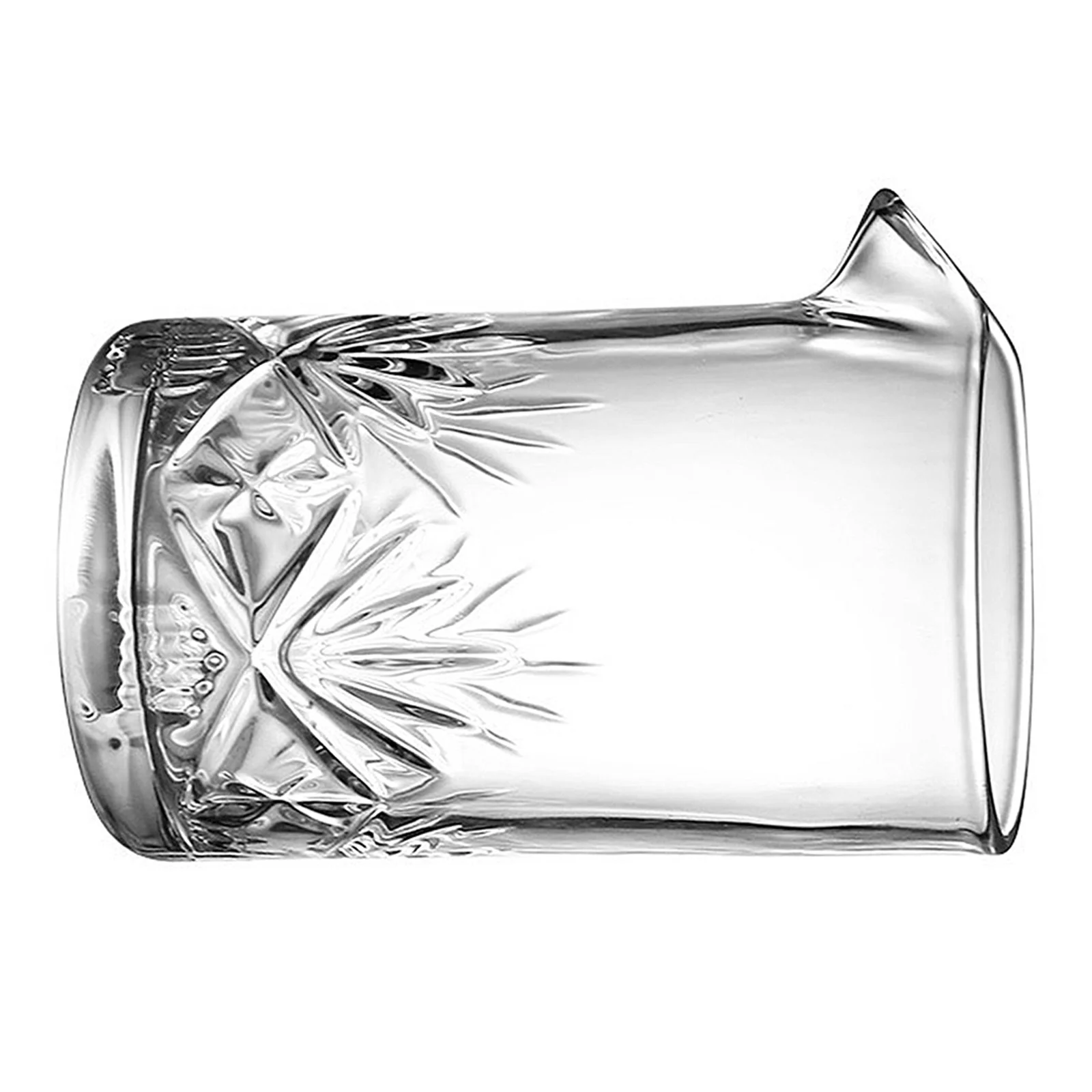 

1Pcs 700Ml Drink Stirring Glass Premium Quality Cocktail Mixing Glass with Thickened Base Carved Pattern Grade Mixing