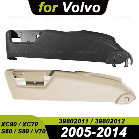 for 2005-2014 Volvo XC90 XC70 S60 S80 V70 Left Front Seat Side Switch Cover Panel Trim 39802011 39802012