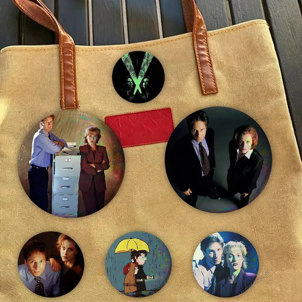 

The Fantastical X-X Files Cool Badge Pins For Friend, Backpack, Clothing, Collectible Accessories, Jewelry Gift