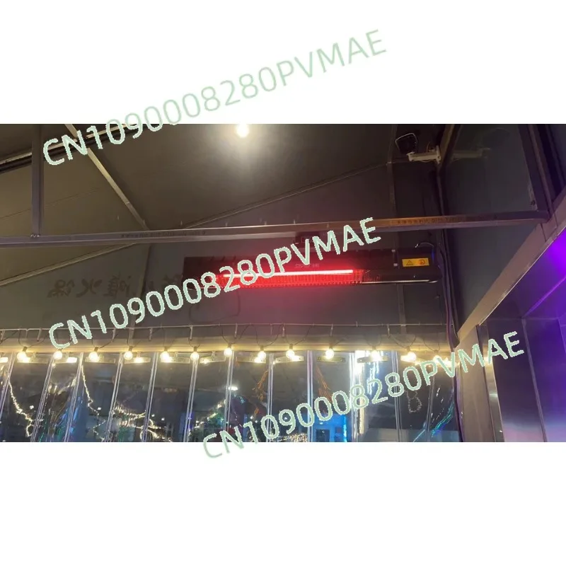 Commercial & Household Wall-Mounted Electric Outdoor Heater - Large Area Heating for Restaurant Bar