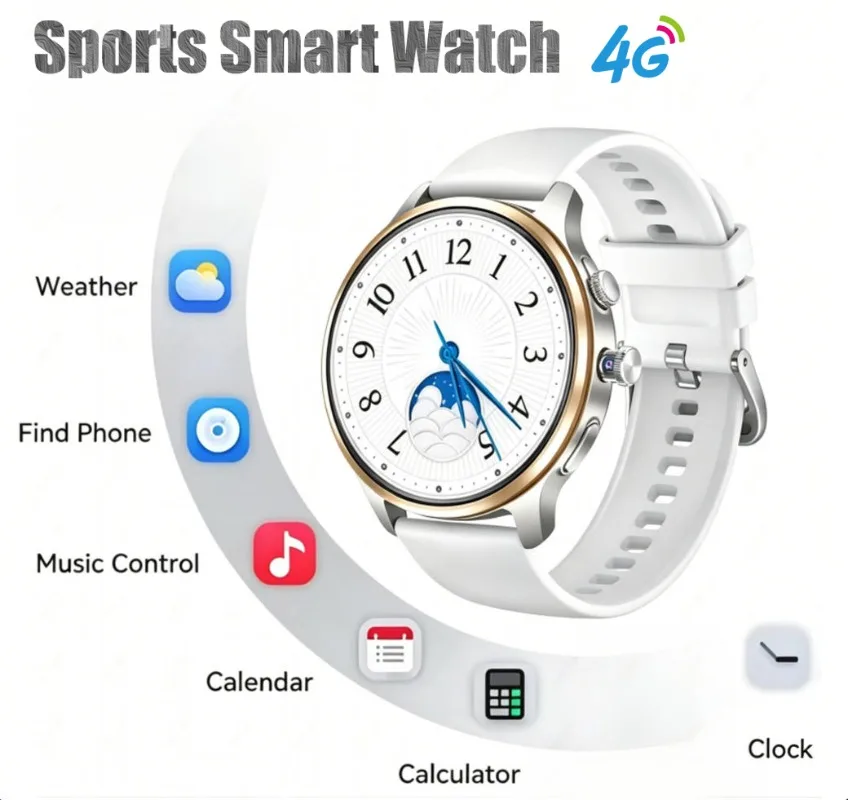 Women Smart Watch Bluetooth Call, Heart Rate Sleep Monitor, Multi Sports Modes Fitness Smartwatch for Android