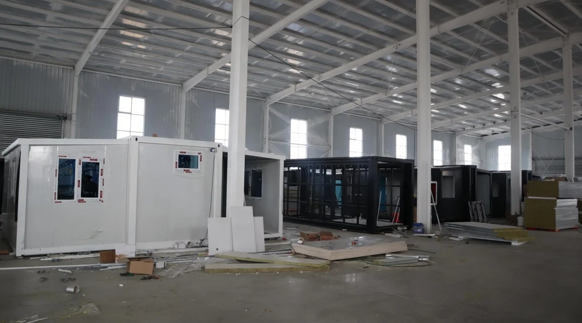 カスタマイズ-20フィート カサ タイニーハウス プレハブ リビング コンテナハウス プレハブ コンテナハウス