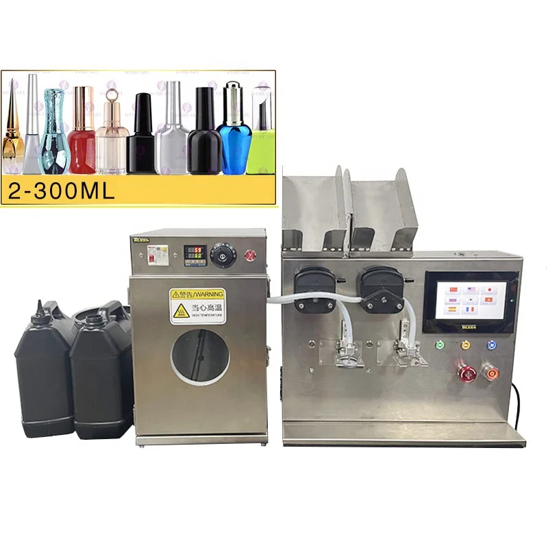 Oil Glud Heating Box 5L*2 Bottles Heating Machine Cabinet Oven Nail Polish Heating Chamber Temperature Controllable