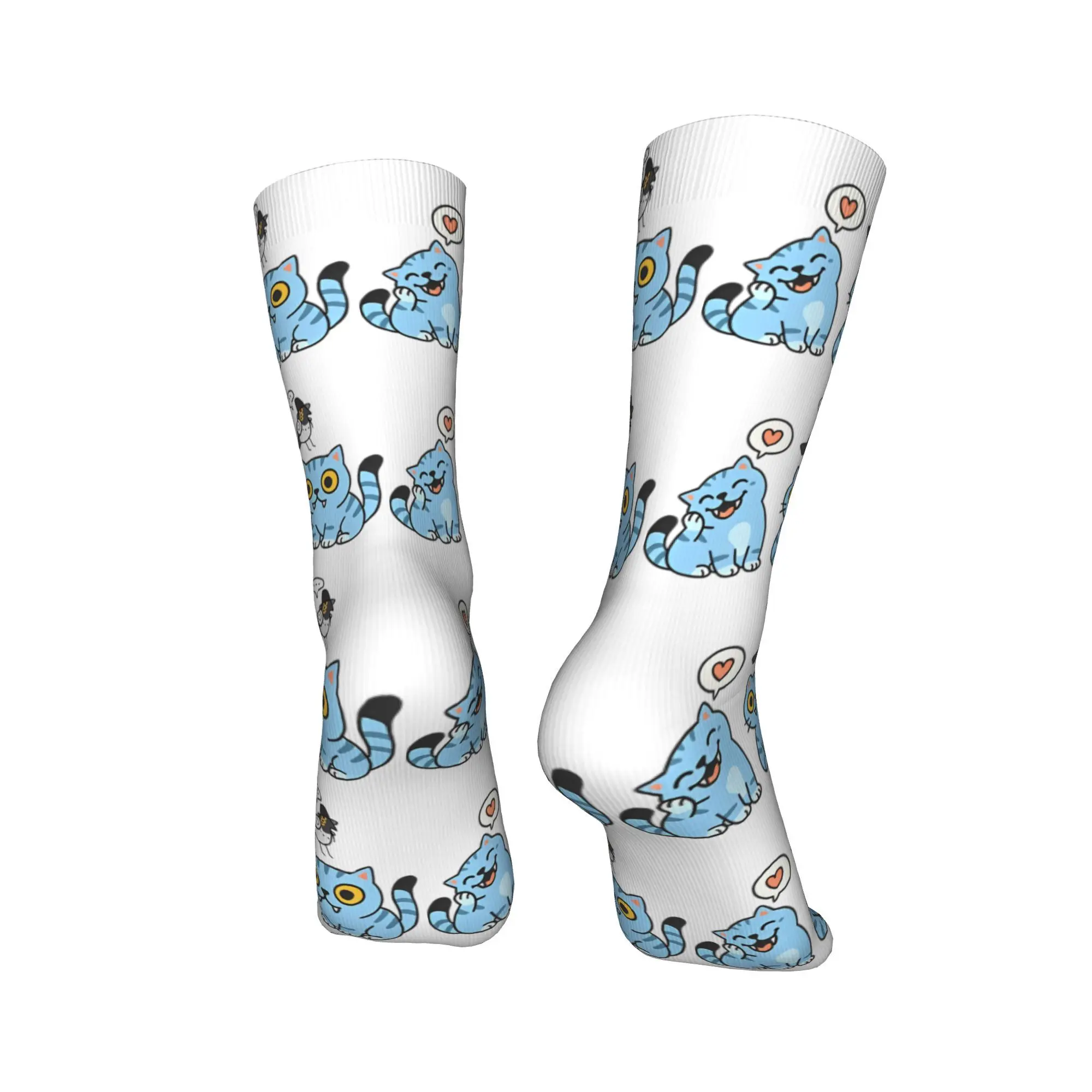 KPop Demon Hunters Socken Anti-Schweiß-Strümpfe Herren Atmungsaktive Outdoor-Socken Winter Casual Muster Socken