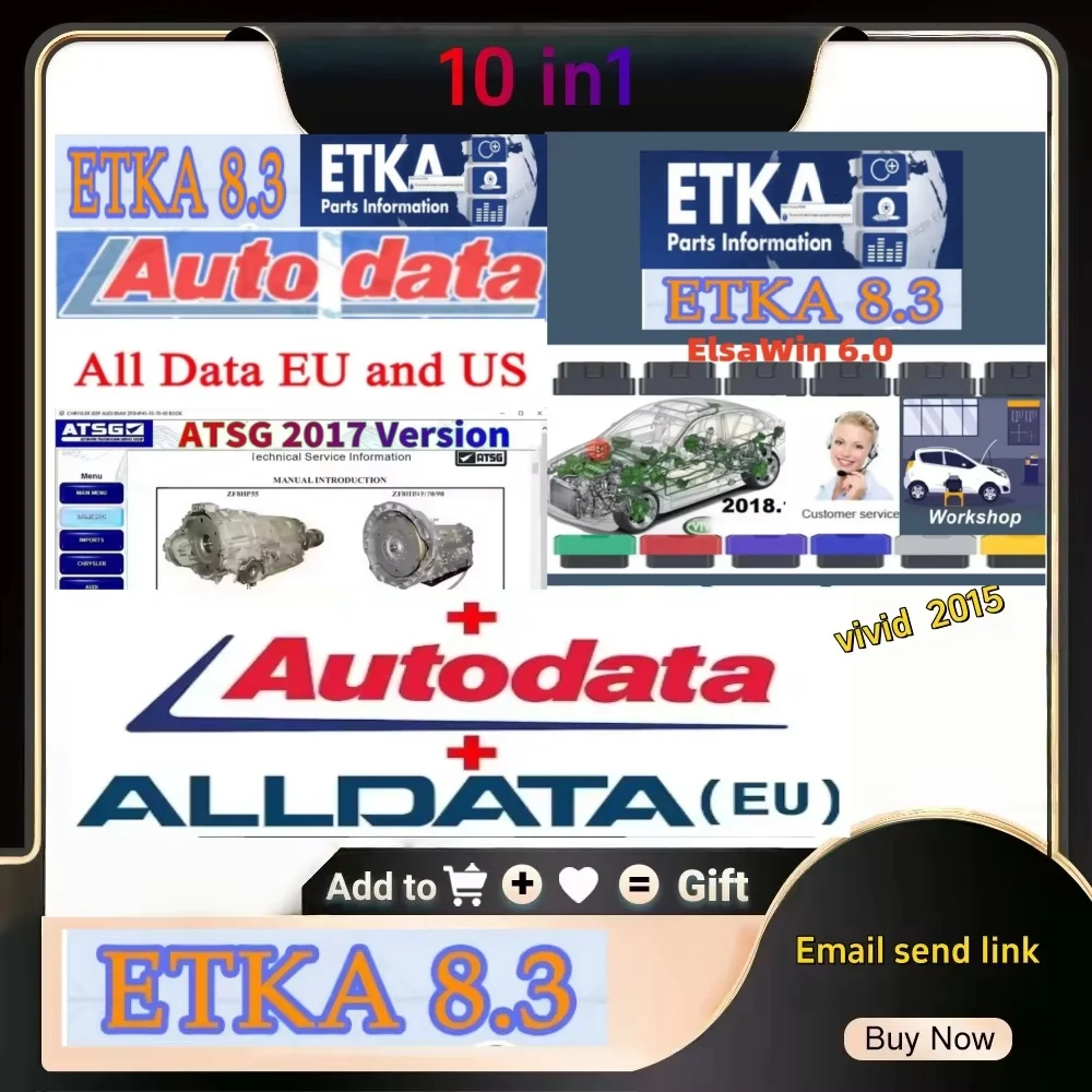 

2025 HOT Sale! Alldata Repair Software 10.53 All Data Automotive Tech Latest Offline Software Autodata 3.45 atsg 2017 Send Link