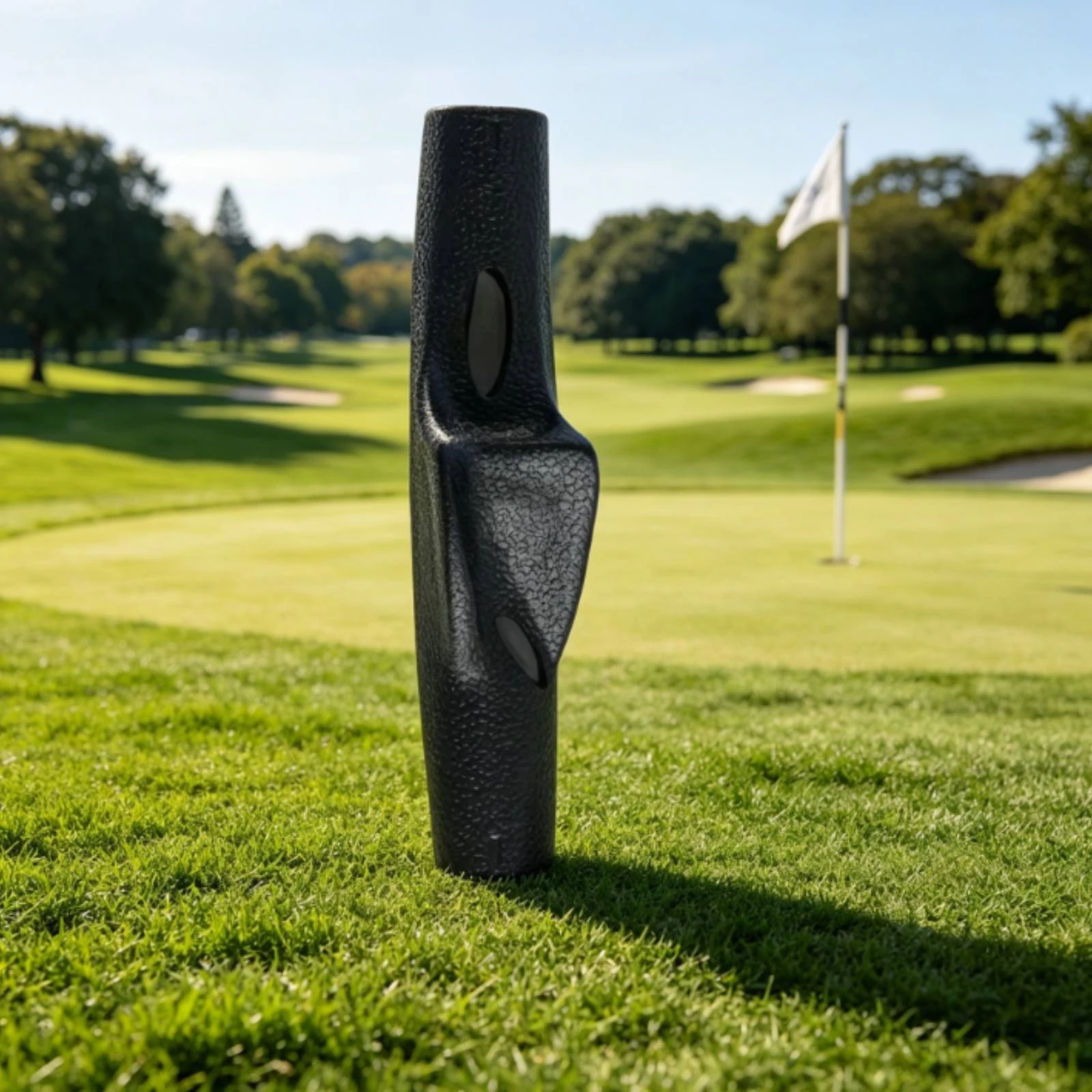 

Golf Grip Training Aid Alignment Cutouts Golf Grip Aid Sports Equipment Textured Contoured