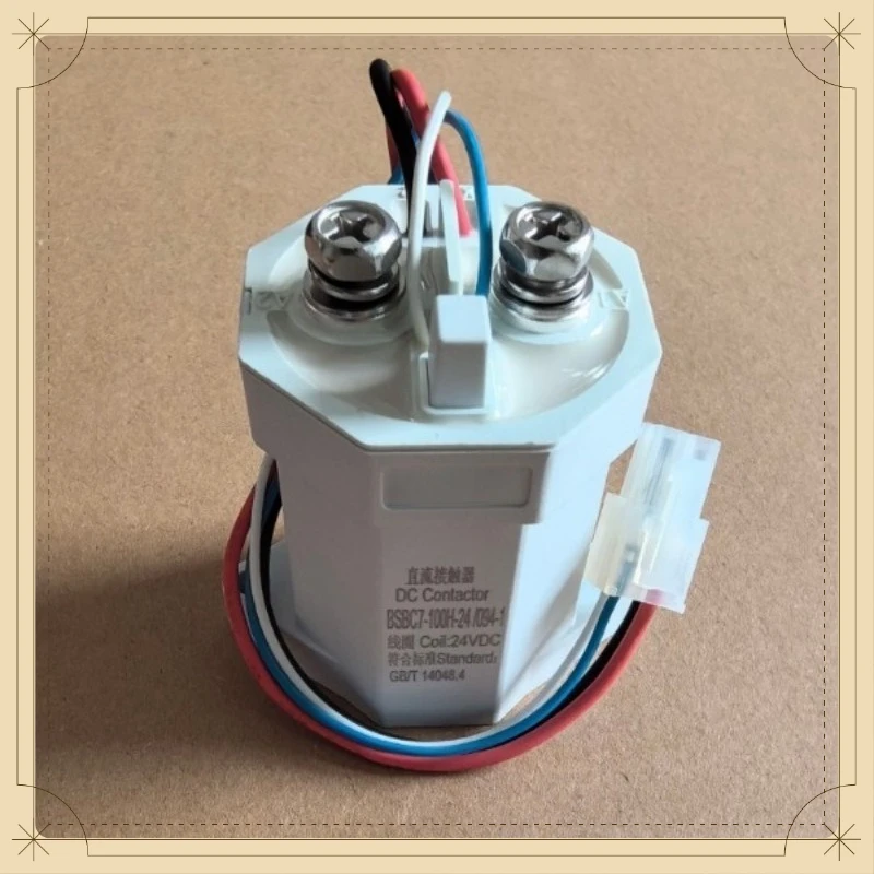 Original New BSB BSBC7‑100H‑24 High‑Voltage DC Contactor 1000V 100A 24V Coil With Auxiliary Contacts