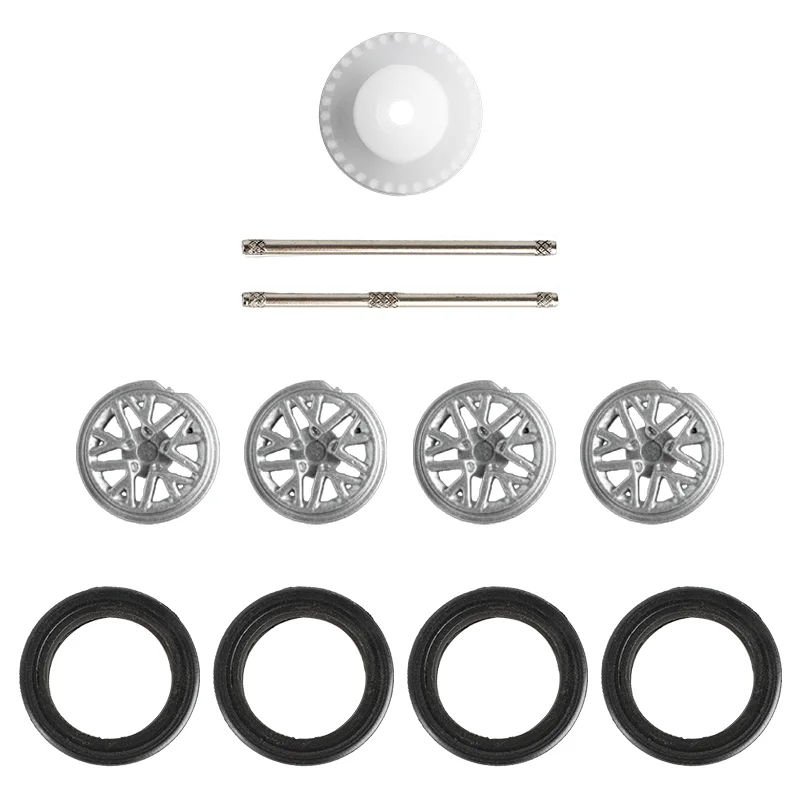 Slot Car Hub 1/43 1 43 pneumatici pneumatici ruota anteriore posteriore motoriduttore mozzi