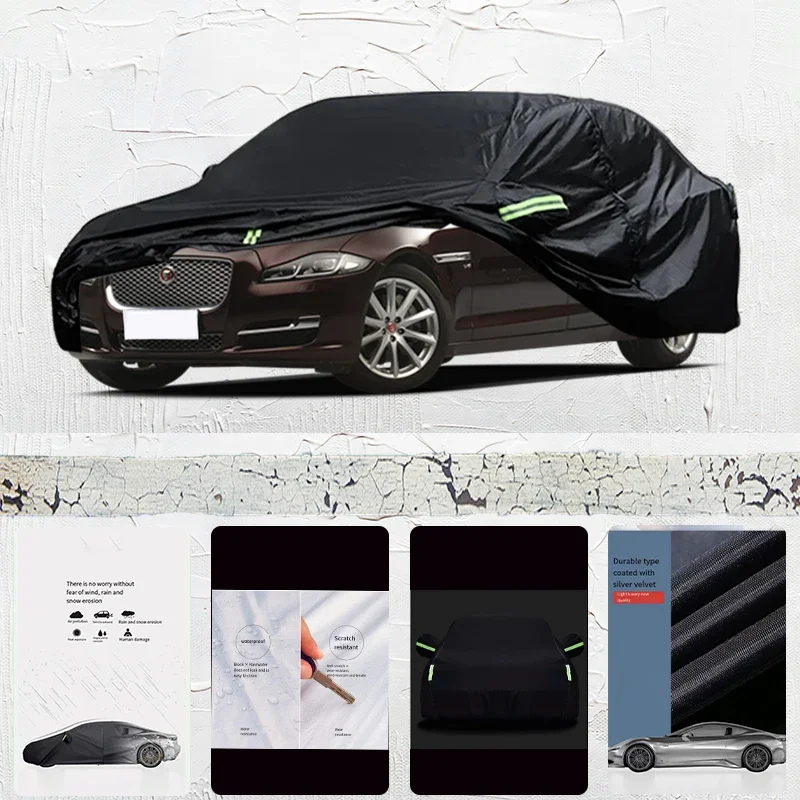 

Car Cover Customized For Jaguar XJ Outdoor Sun Shade Anti-UV Rain Fog Resistant Cover Dust Proof car outdoor full coverage