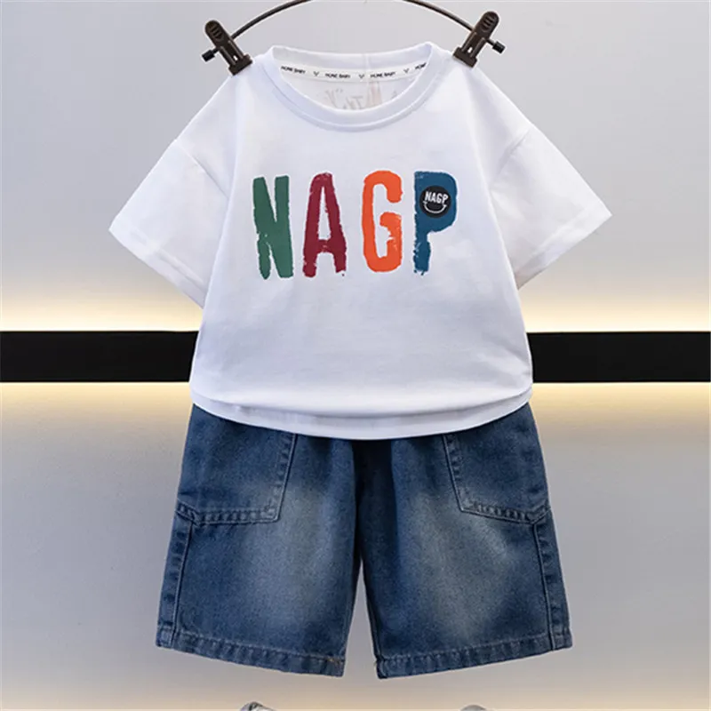 Toddler Boy Summer Clothes Set Dinosaur Costume for Children Tweens Tshirt Shorts 2PCS Outfit Suit Kids Casual Dinosaur Clothing