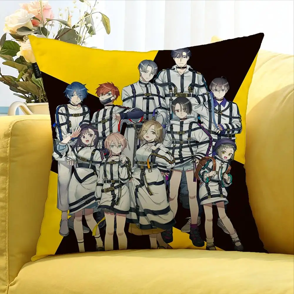 1pc Anime Milgram Various Sizes Square Pillow Case For Car Home Bedchamber Decor