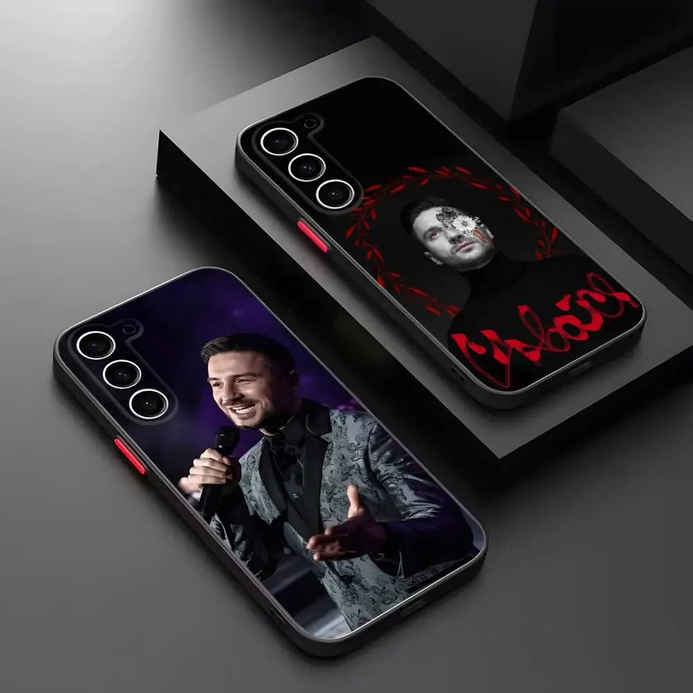 Sergey Lazarev Phone Case Matte Transparent For Samsung S25Plus S21fe S22 FE S23 Ultra S24 Plus S25 Luxury Back Cover