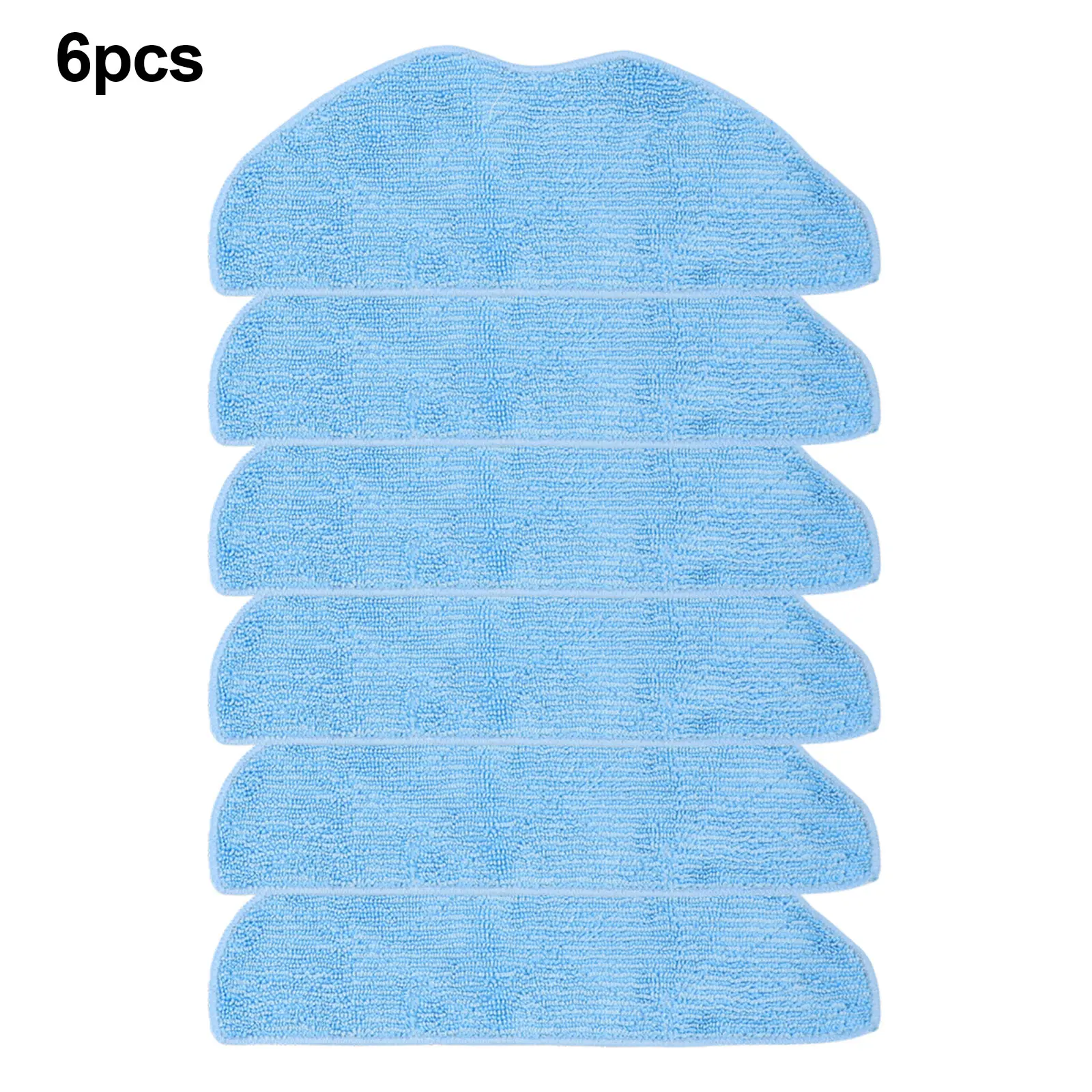 6 Pack Microfiber Mop Cloths for Tefal For XPlorer Series 70 RG8477WH 140 RG9177WH Essential Cleaning Accessory
