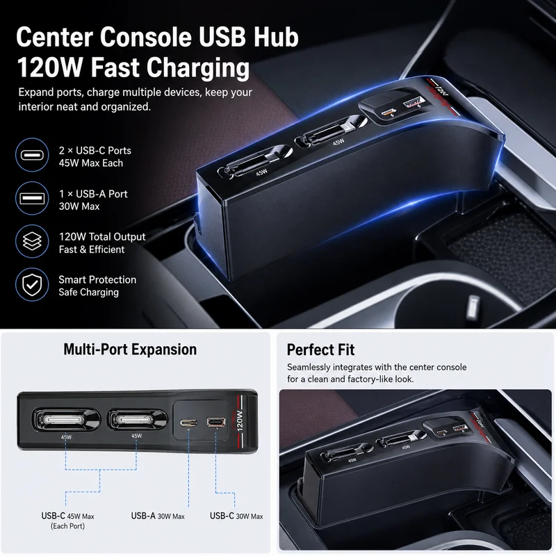 For 2024 Mercedes-Benz C-Class - Usb C Hub recension och pris