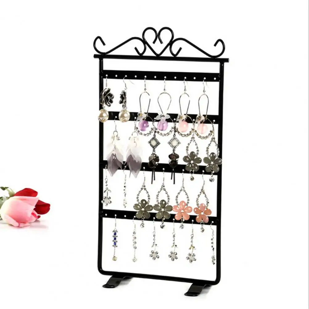 

Creative Earrings Hanging Rack Jewelry Packaging Metal Delicate Jewelry Display Stand Home