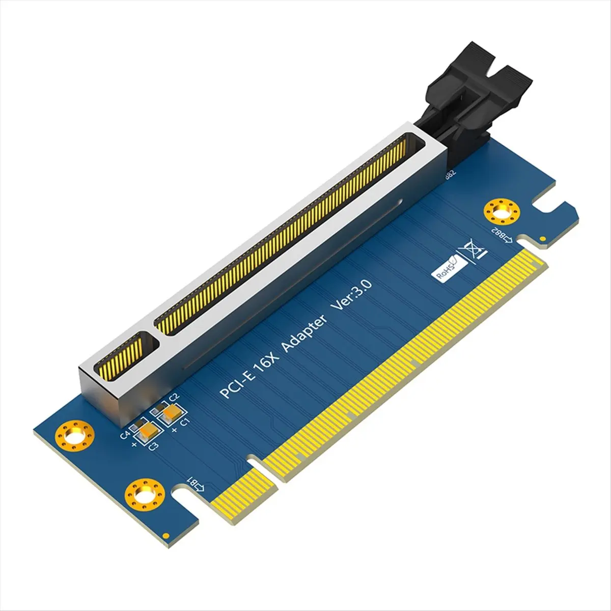 DT75BG PCIE Riser Card PCI-Express 3.0 16x Riser Card, PCI Express 3.0 16X 90 Degree High Speed Riser Card for 2U Server