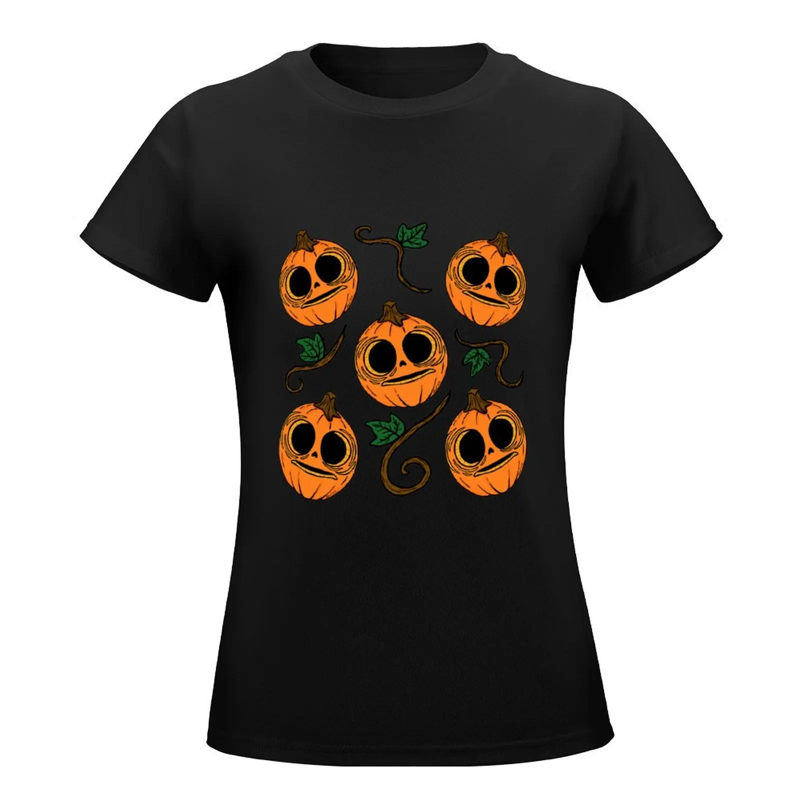 Lil' Boo Wicked Halloween T-Shirt plus size tops Blouse tees aesthetic clothes t-shirts for Women graphic tees