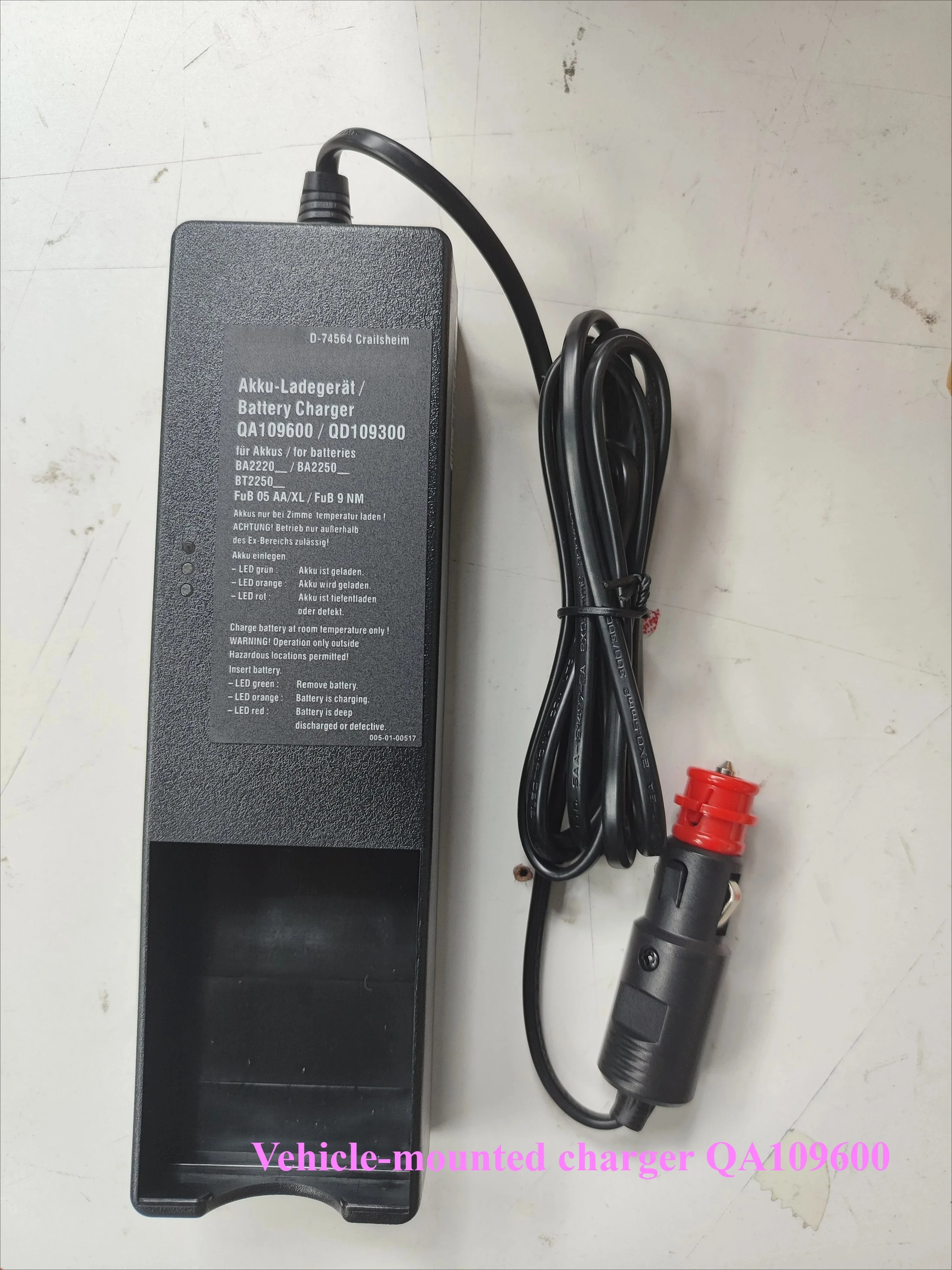 

BA225030 QA109600 D-74564 High Quality Charger for Pump Truck Remote Control Plug and Play