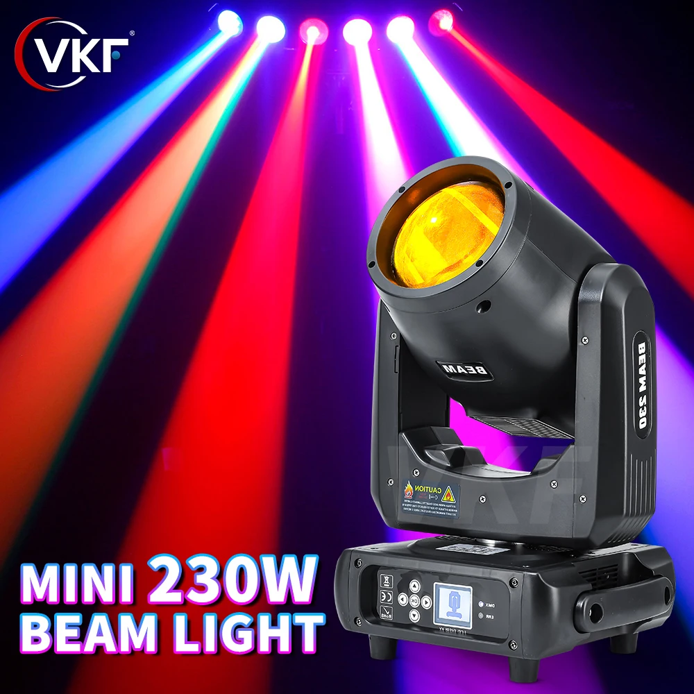 7R Mini 230W Beam Moving Head Lights Lighting With DMX Control Professional Stage Lights For Weeding Dj Disco Party Nightclub