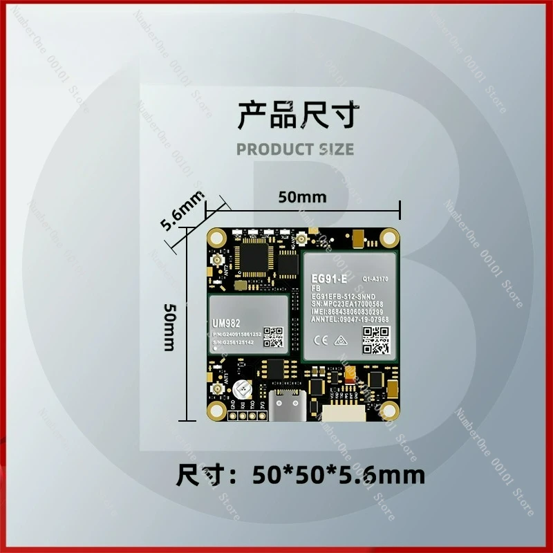 

BG-550/BG-358 Module 4G Communication RTK Directional GNSS Board BG-550