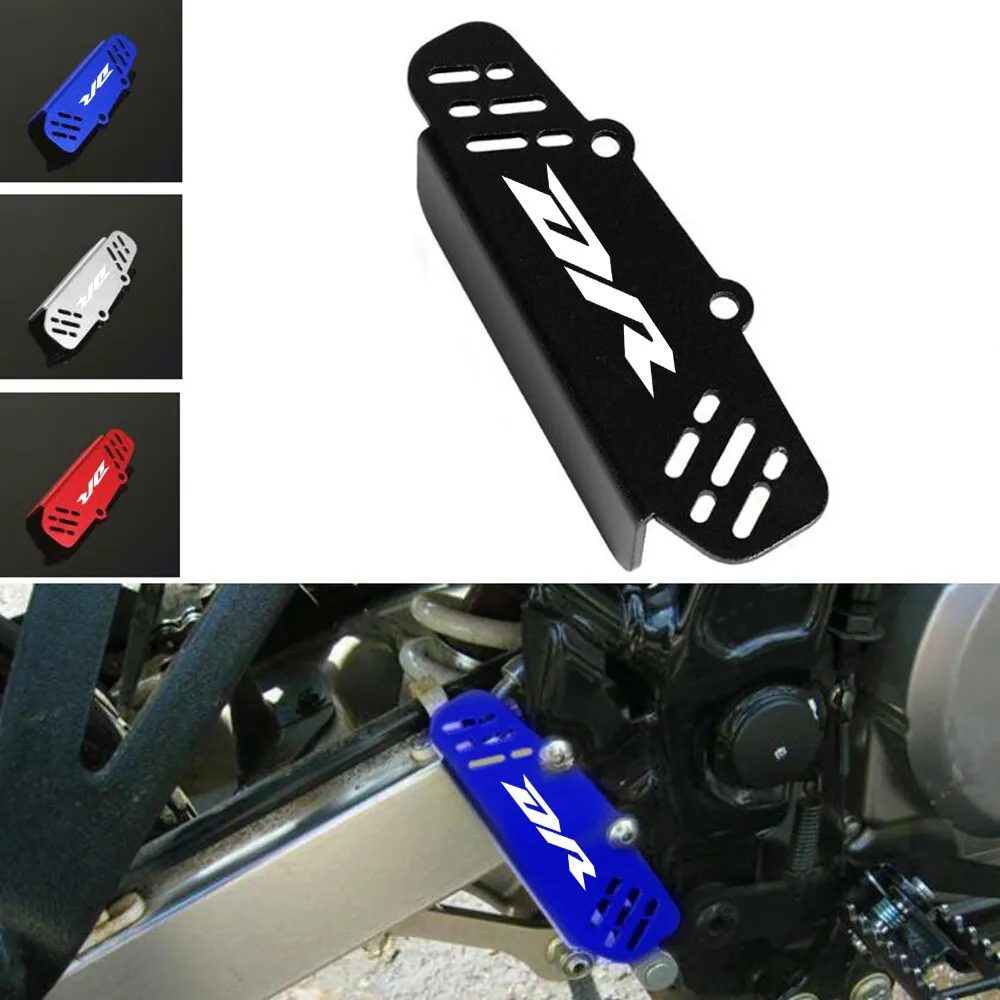 

3D CNC Rear Brake Pump Cover DR LOGO Guard Cover Protector For Suzuki DR650 DR650SE DR350 DR350S DR350SE 90-99