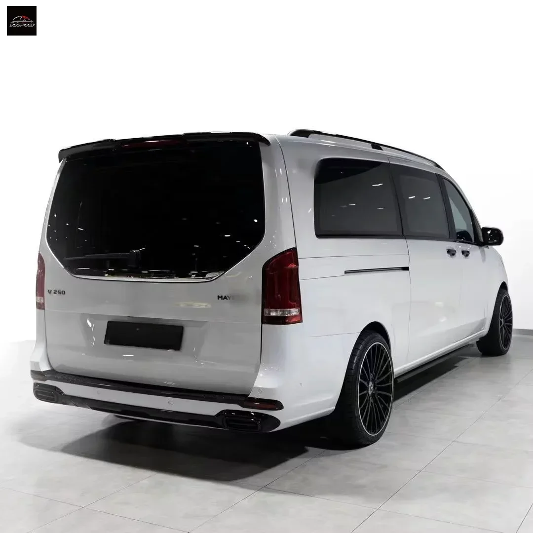 Full Bodykit For Mecedes-benz 2014+V Class Metris Vito W447 Upgrade To Maybach Style Front Rear Bumper Grille 1 Set